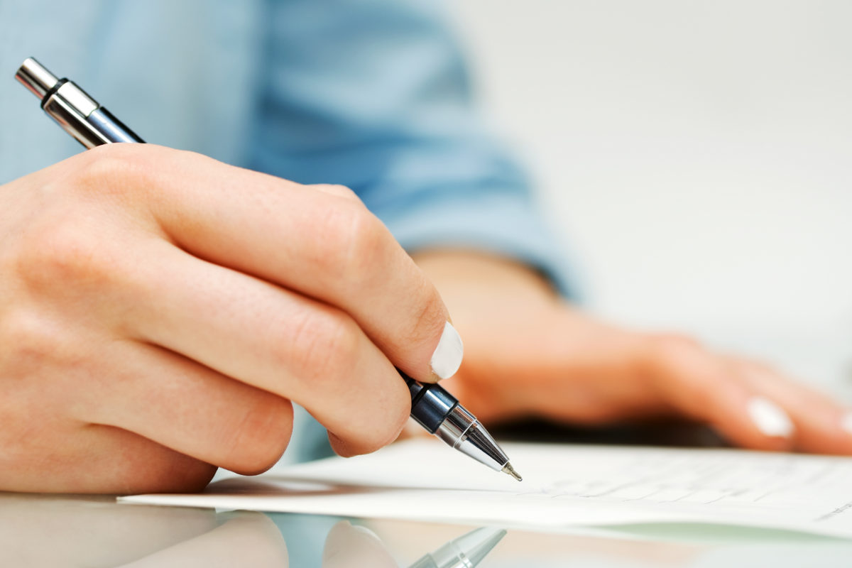 can i sign on behalf of my client